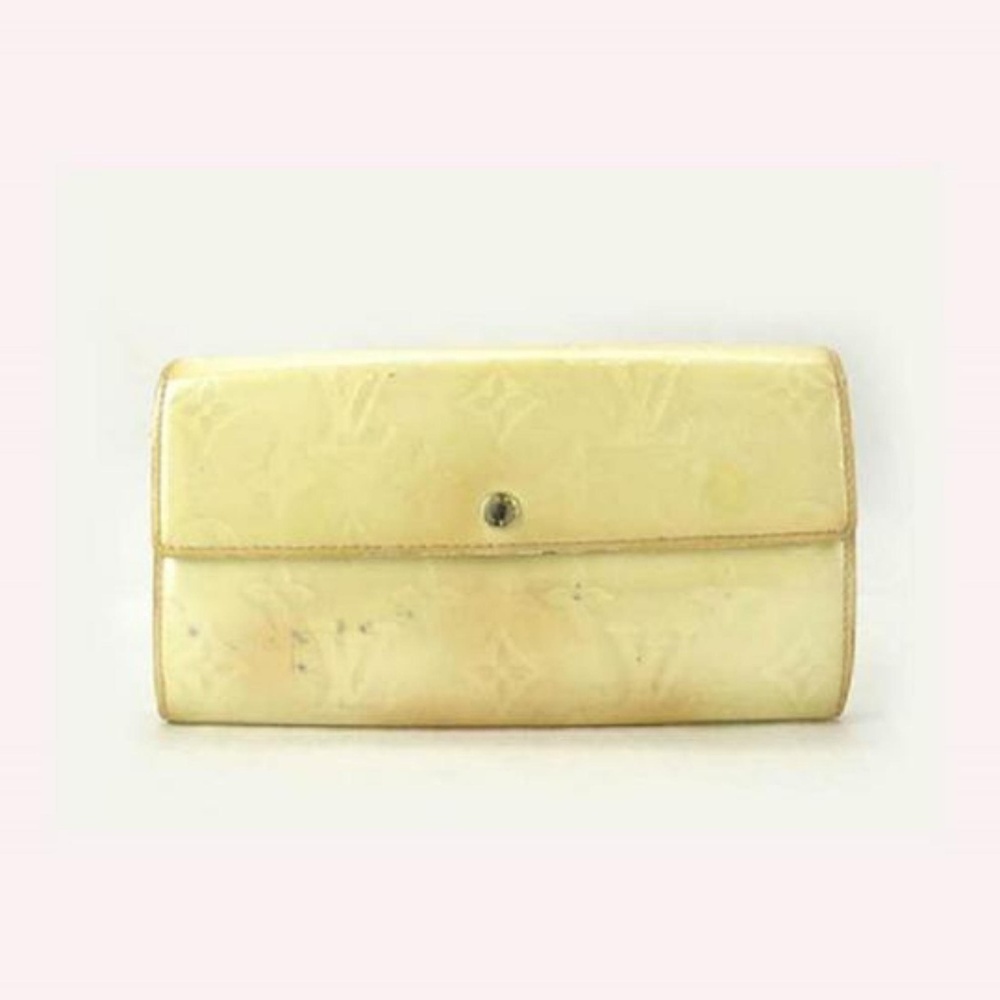 Louis Vuitton Vernis Sarah Bifold Long Wallet
